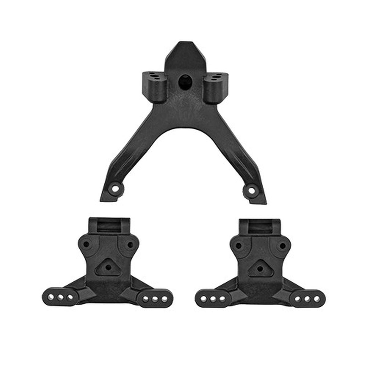 Team Associated RC10B7.1 Top Plate and Ballstud Mount Set – 1/10 Buggy Replacement