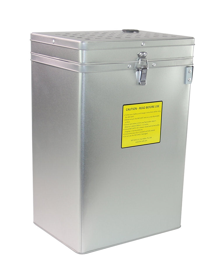 Bat-Safe Bat-Safe XL LiPo Battery Charging Safe Box  Un-painted BATSAFEXLS