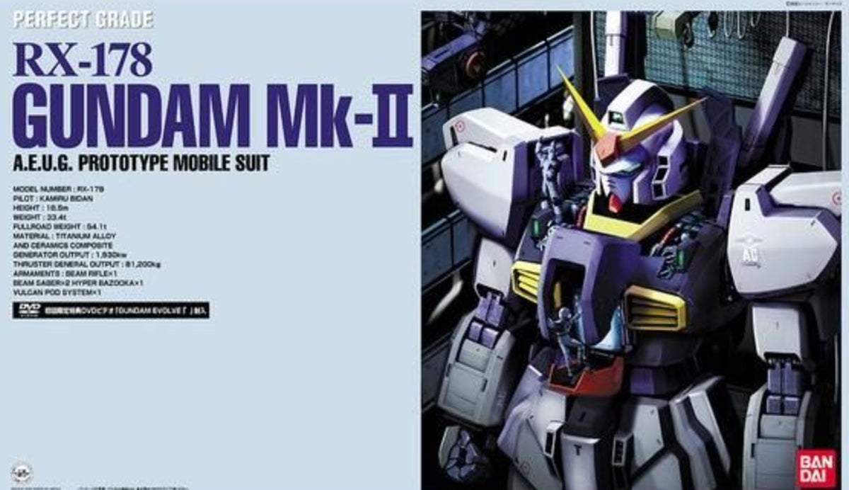 Bandai PG 1/60 RX-178 Gundam Mk-II A.E.U.G. White - image 5