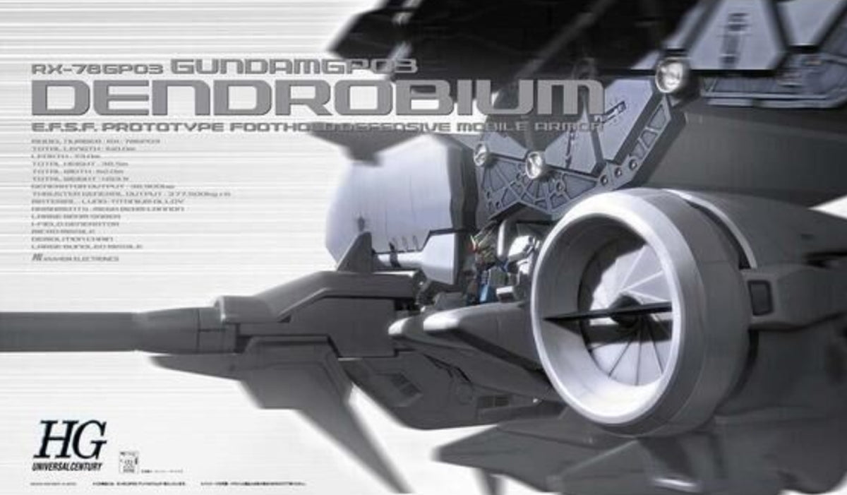 Bandai HGUC 1/144 RX-78GP03 Gundam Dendrobium - image 5