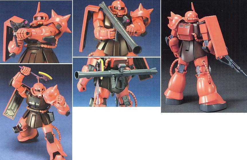 Bandai HGUC 1/144 MS-06S Char's Zaku II - image 2