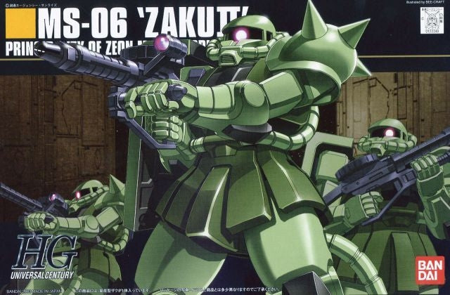 Bandai HGUC 1/144 MS-06 Zaku II - image 2