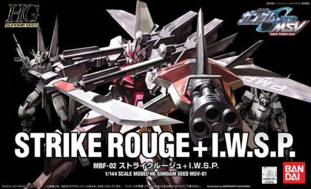 Bandai HG 1/144 MBF-02 Strike Rouge + I.W.S.P. - image 4