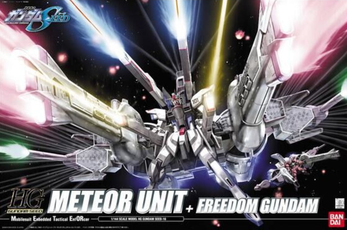Bandai HG 1/144 Meteor Unit + ZGMF-X10A Freedom Gundam - image 4