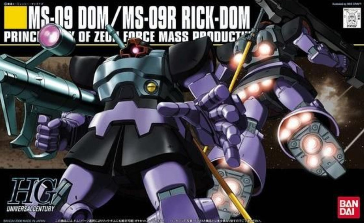 Bandai HGUC 1/144 MS-09 Dom / MS-09R Rick-Dom - image 5