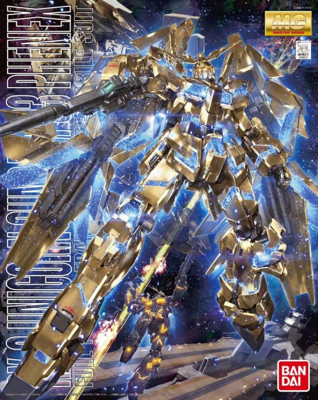 Bandai MG 1/100 RX-0 Unicorn Gundam 03 Phenex - image 5
