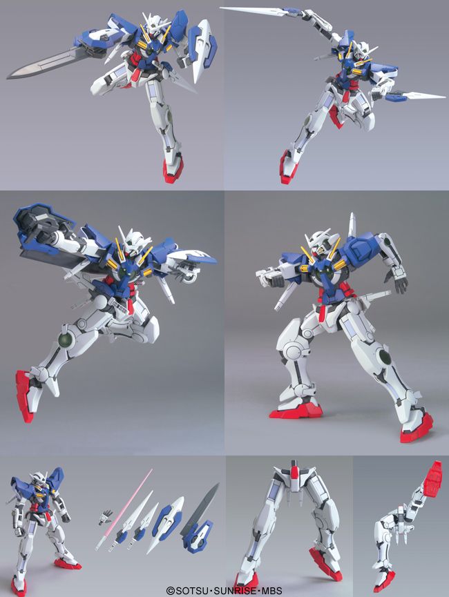 Bandai HG 00 1/144 GN-001 Gundam Exia - image 3