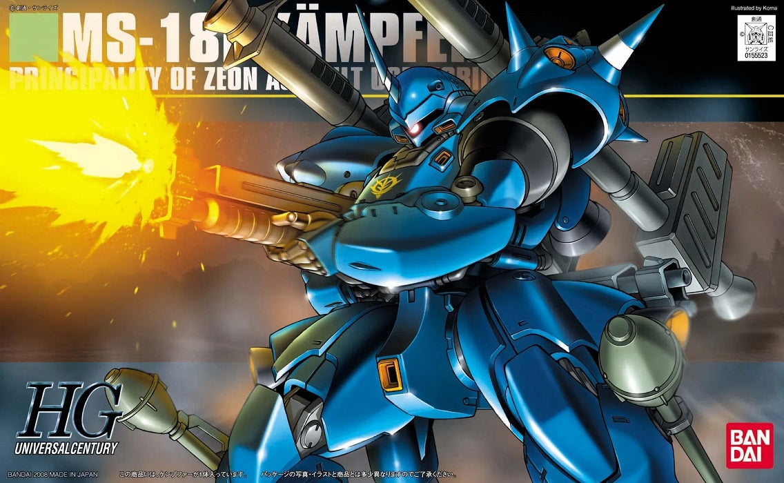 Bandai HGUC 1/144 MS-18E Kampfer - image 5
