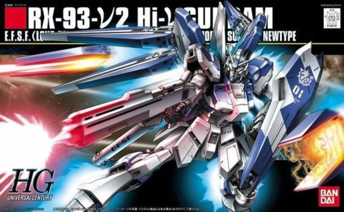Bandai HGUC 1/144 RX-93-v2 Hi-Nu Gundam - image 5