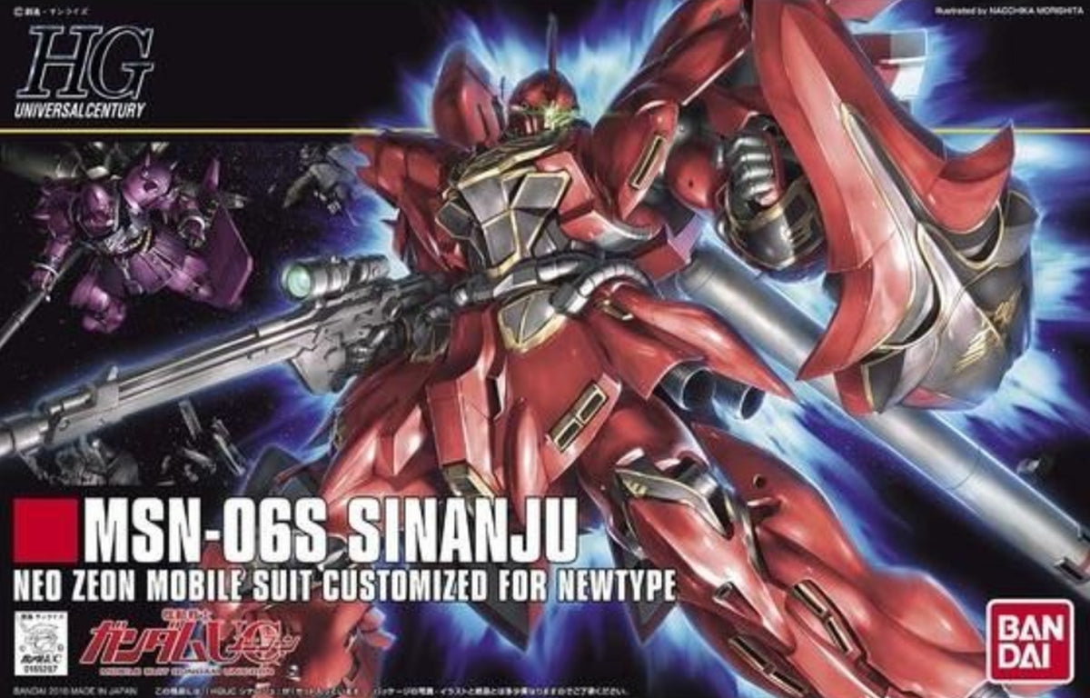 Bandai HGUC 1/144 MSN-06S Sinanju - image 3