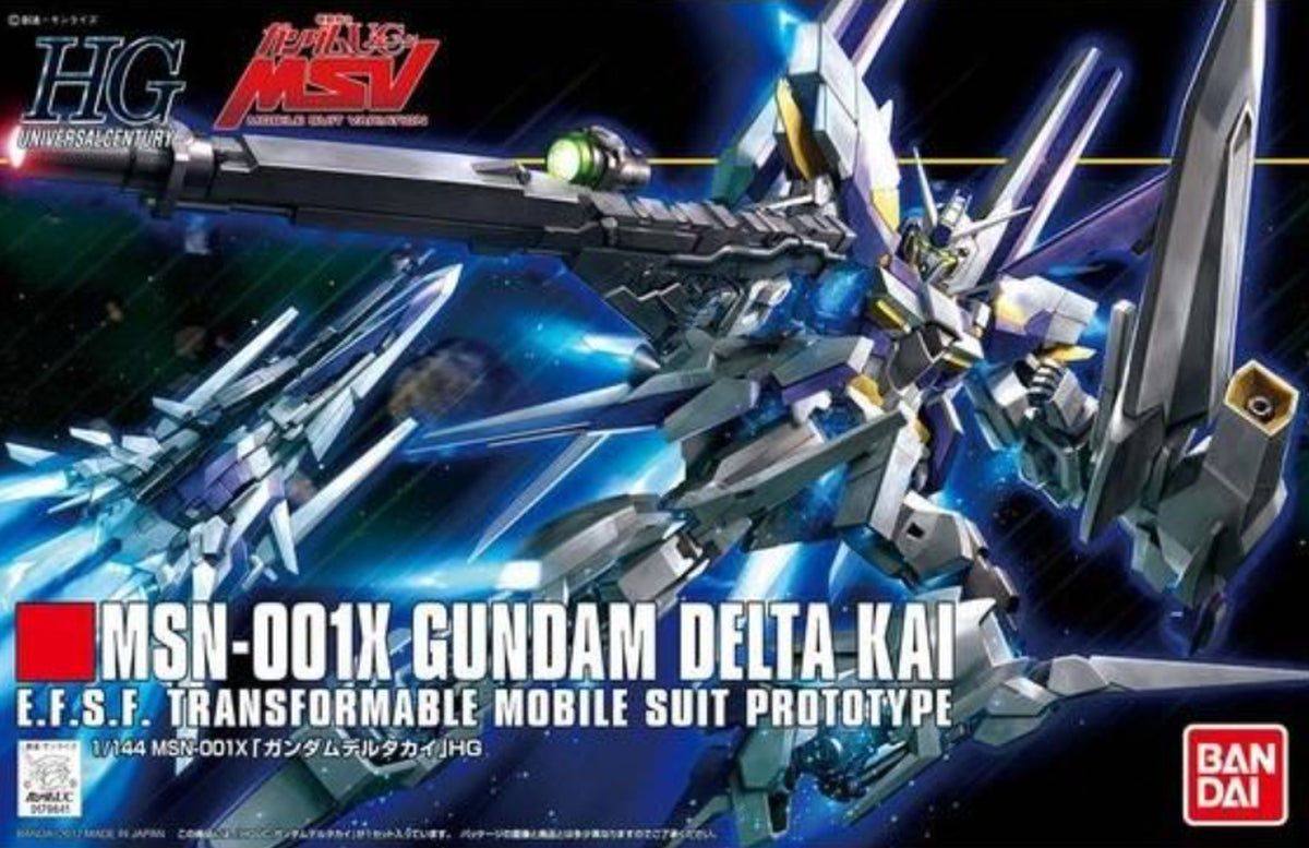 Bandai HGUC 1/144 MSN-001X Gundam Delta Kai - image 3