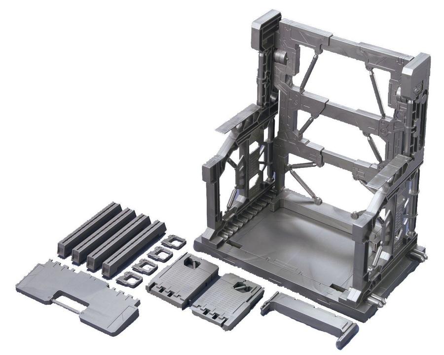 Bandai Builders Parts System Base 001 (Black)