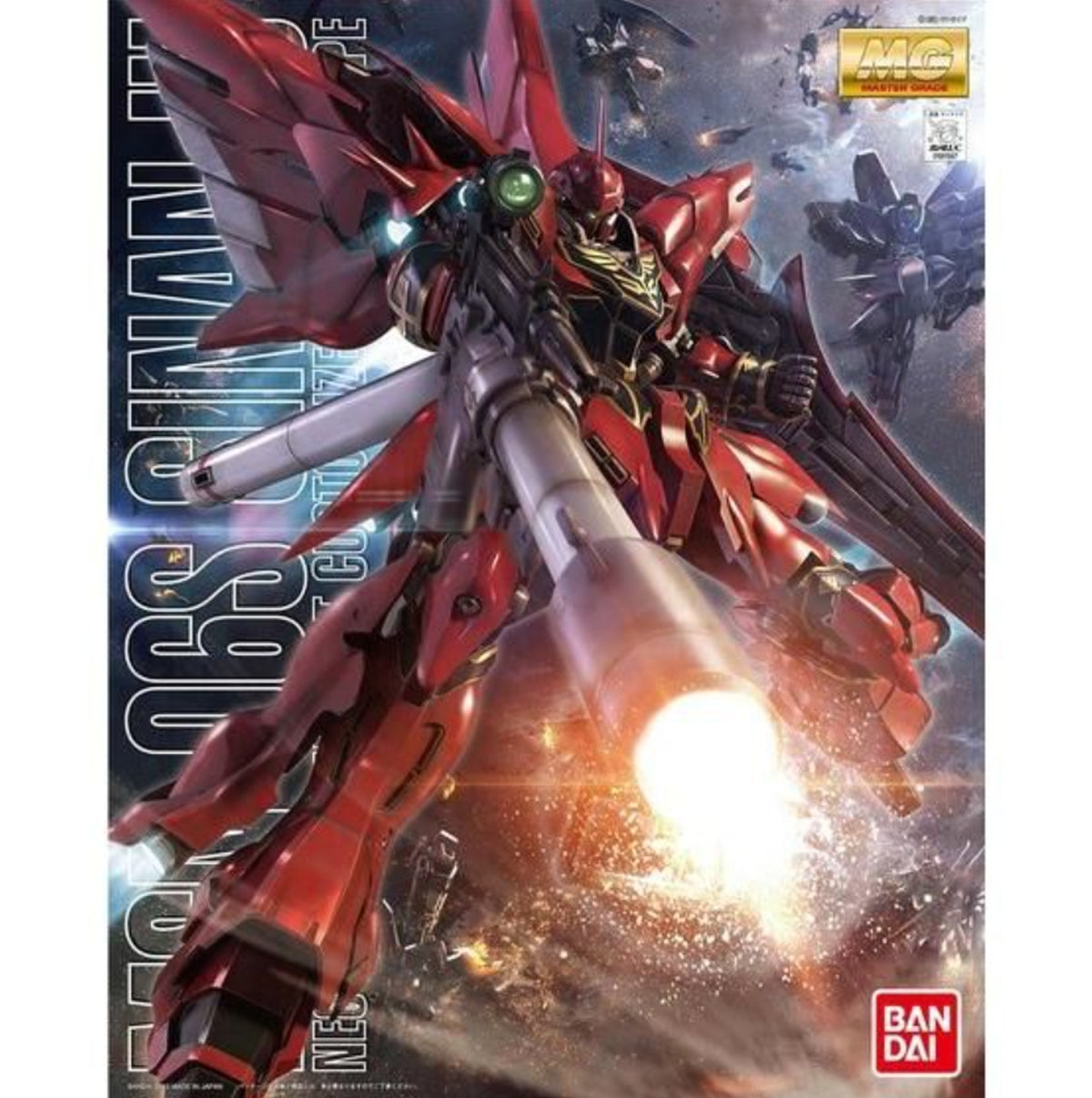 Bandai MG 1/100 MSN-06S Sinanju Animation Color - image 3