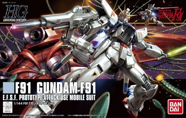 Bandai HGUC 1/144 F91 Gundam F91 - image 5