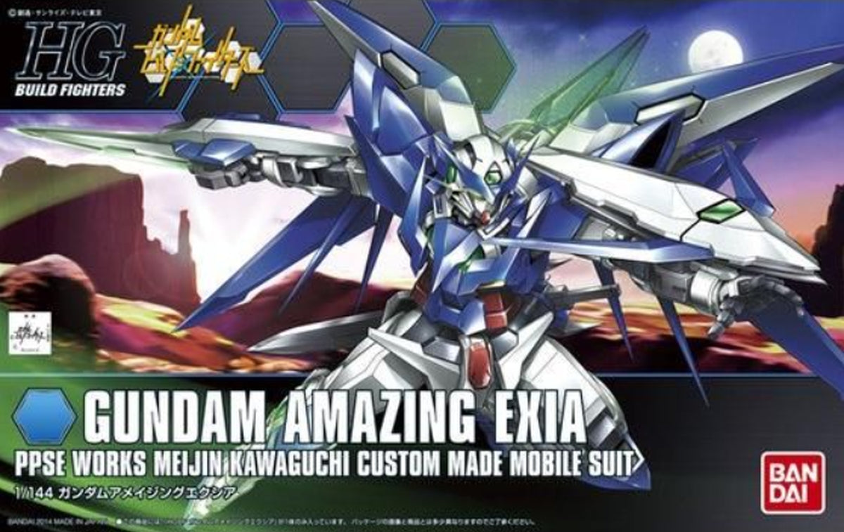 Bandai HGBF 1/144 Gundam Amazing Exia - image 3
