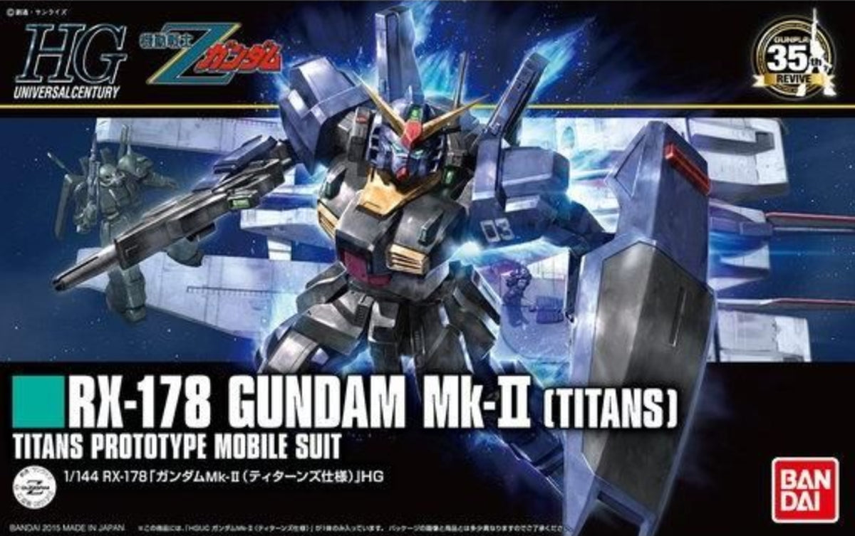 Bandai HGUC 1/144 RX-178 Gundam Mk-II Titans Revive #194 - image 5