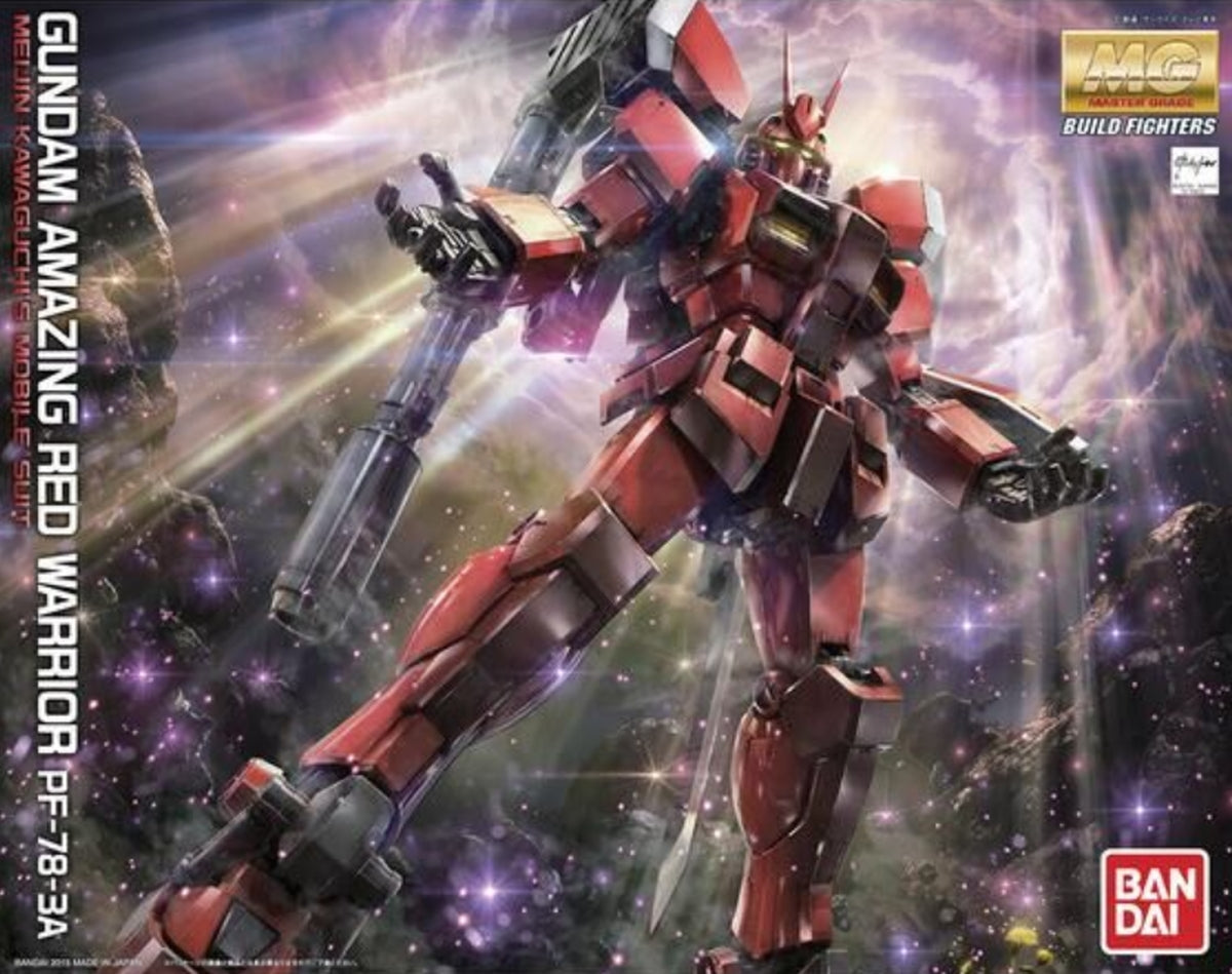Bandai MG 1/100 Gundam Amazing Red Warrior - image 4