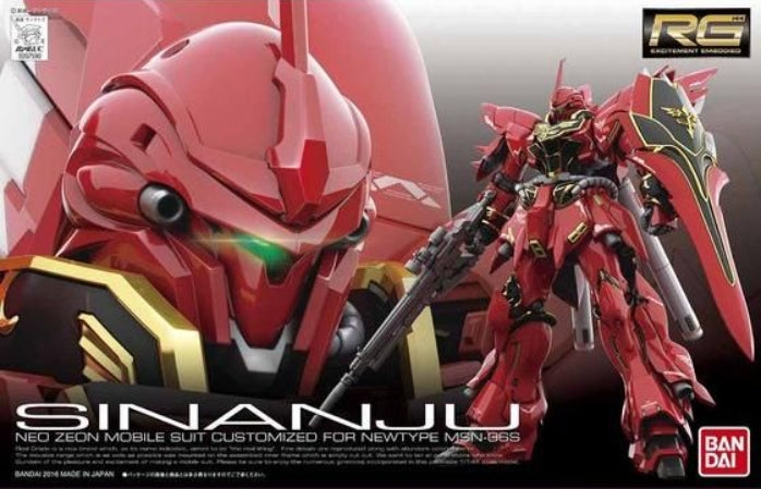 Bandai RG 1/144 MSN-06S Sinanju - image 5