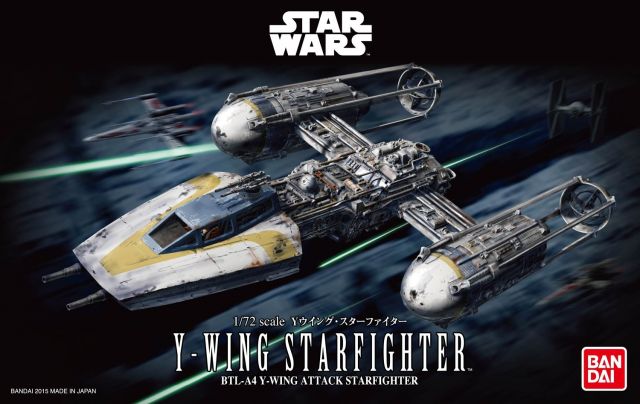 Bandai Star Wars 1/72 BTL-A4 Y-Wing Starfighter - image 5