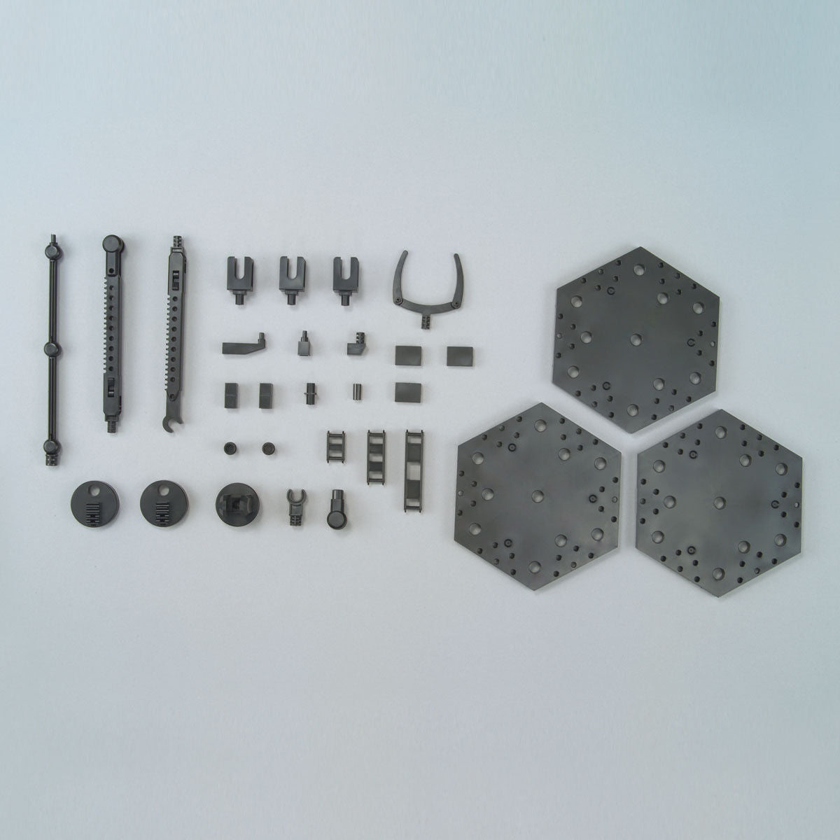 Bandai Action Base 4 Black Display Stand for 1/100 Scale Models - image 2