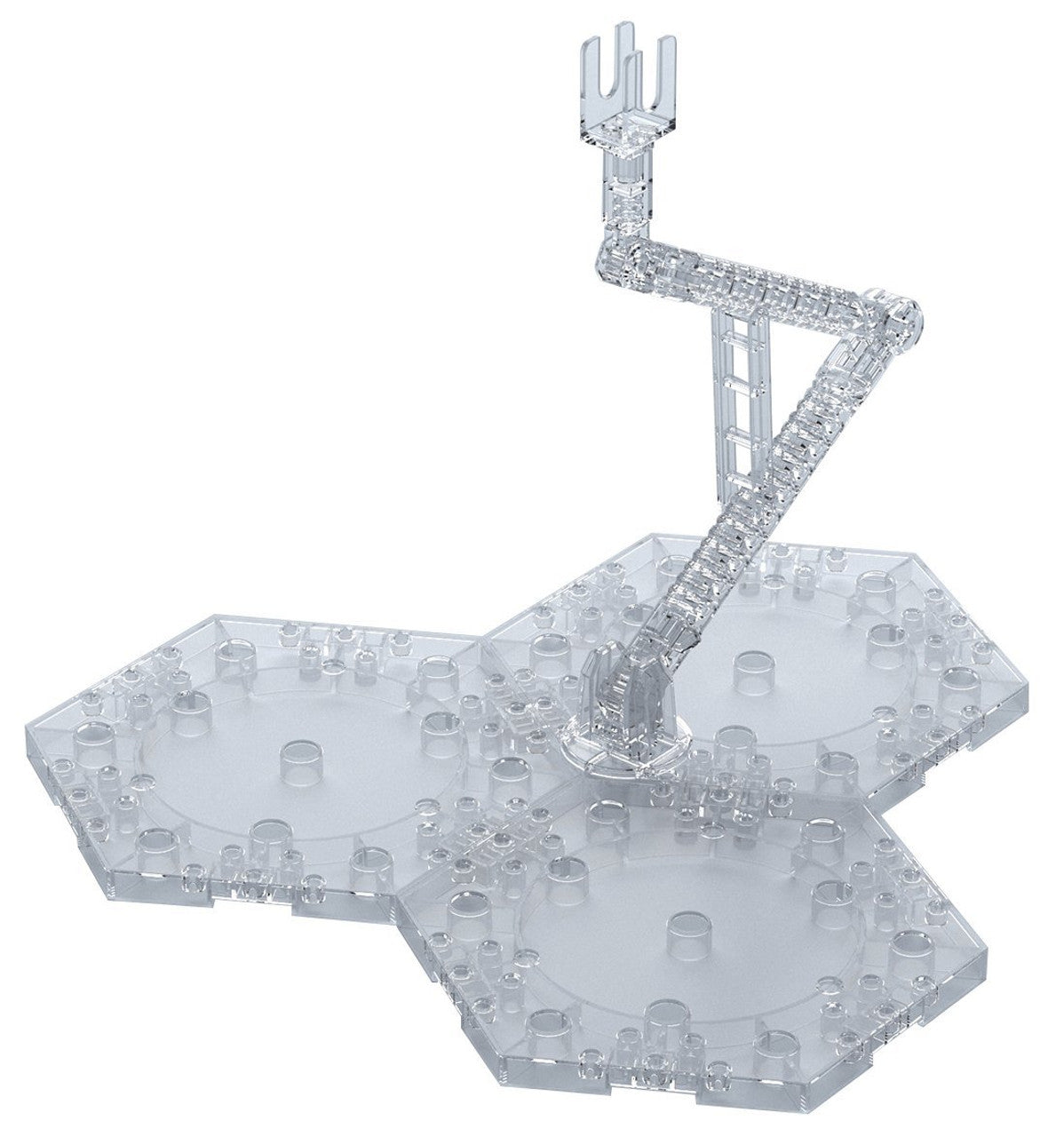 Bandai Action Base 4 Clear Display Stand for 1/100 Scale Models