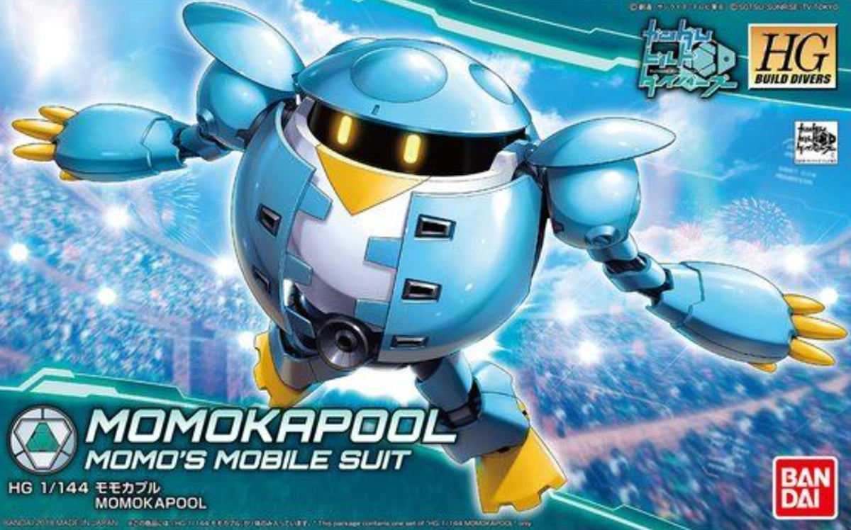 Bandai HG Build Divers 1/144 Momokapool - image 5