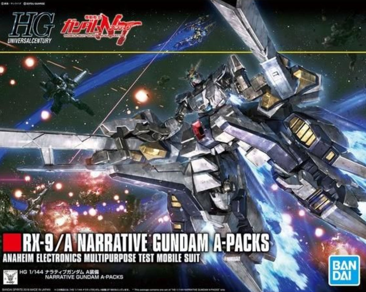Bandai HGUC 1/144 RX-9/A Narrative Gundam A-Packs - image 5