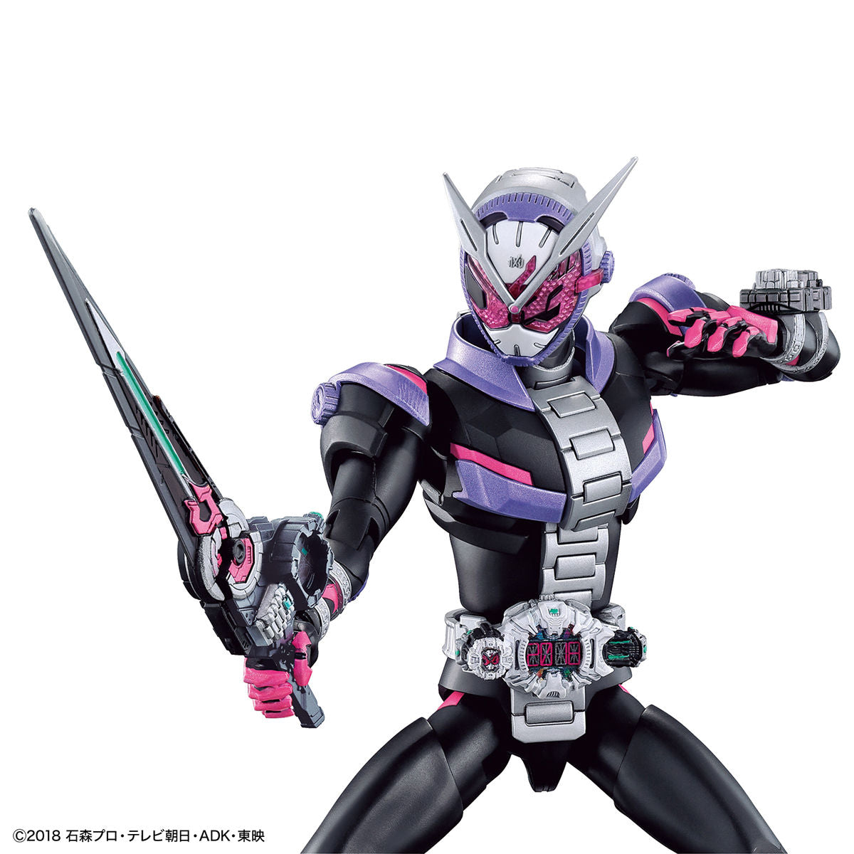 Bandai Figure-rise Standard Kamen Rider Zi-O Plastic Model Kit - image 3