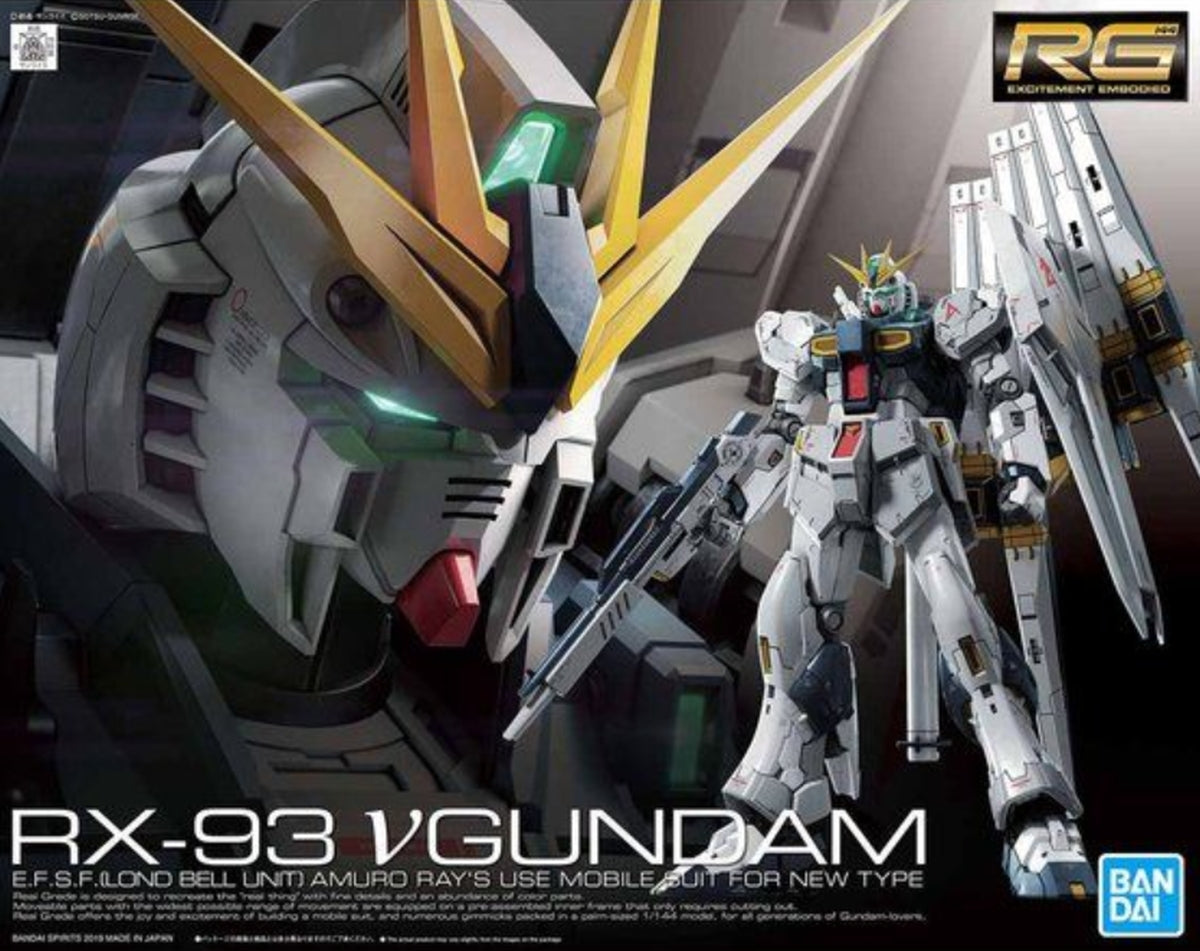 Bandai RG 1/144 RX-93 Nu Gundam - image 5