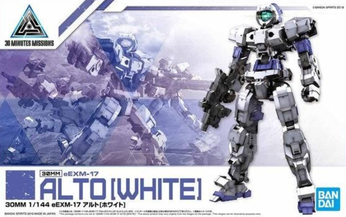 Bandai 30 Minutes Missions 30MM 1/144 eEXM-17 Alto (White) - image 5