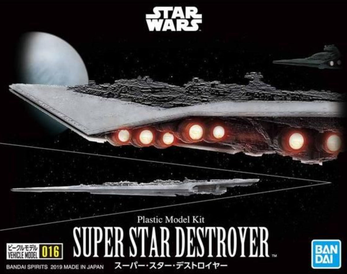 Bandai Star Wars Vehicle Model 016 Super Star Destroyer - image 5