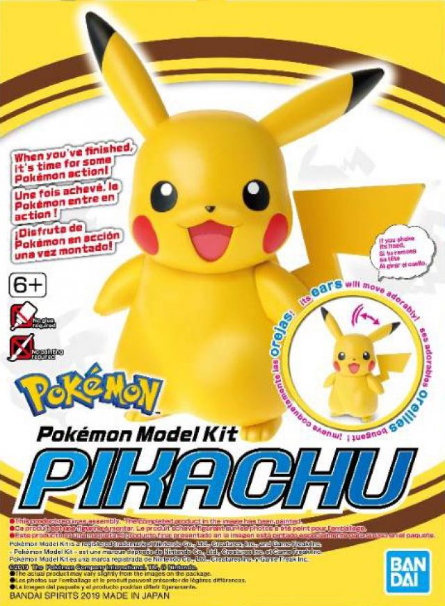Bandai Pokemon Model Kit Pikachu (Pokepla) - image 2