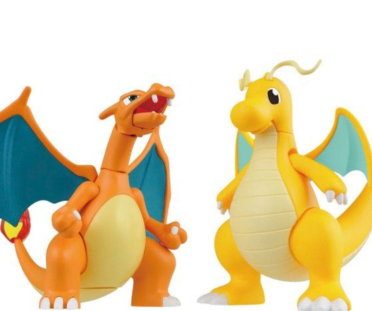 Bandai Pokemon Model Kit Charizard & Dragonite - image 2