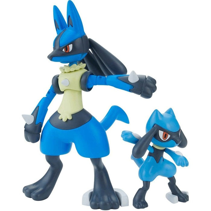 Bandai Pokemon Model Kit Riolu & Lucario