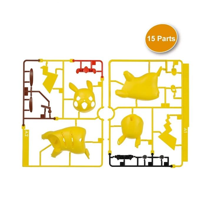 Bandai Pokemon Model Kit Quick!! 03 Pikachu (Battle Pose) - image 4