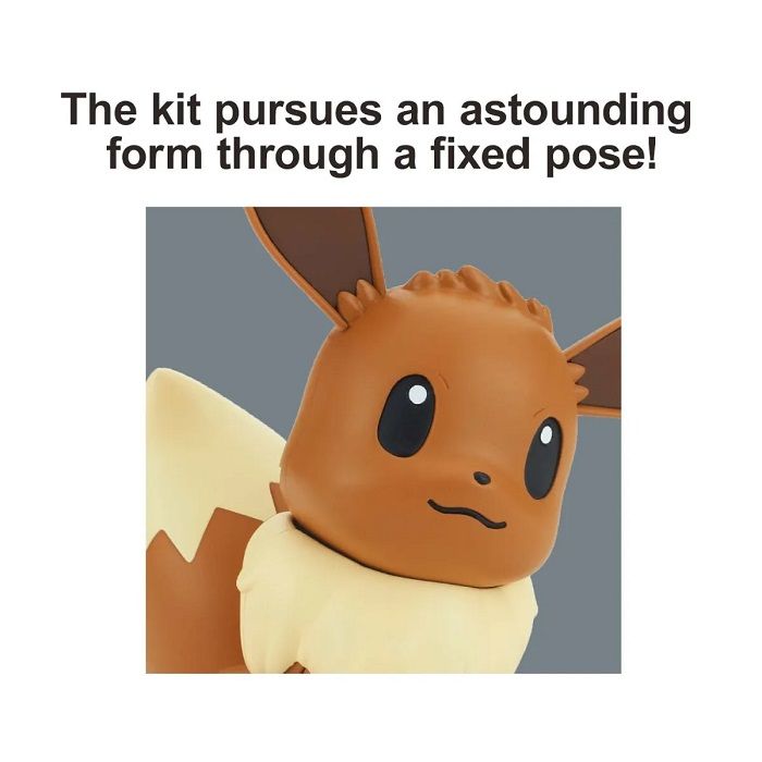 Bandai Pokemon Model Kit Quick!! 04 Eevee - image 3
