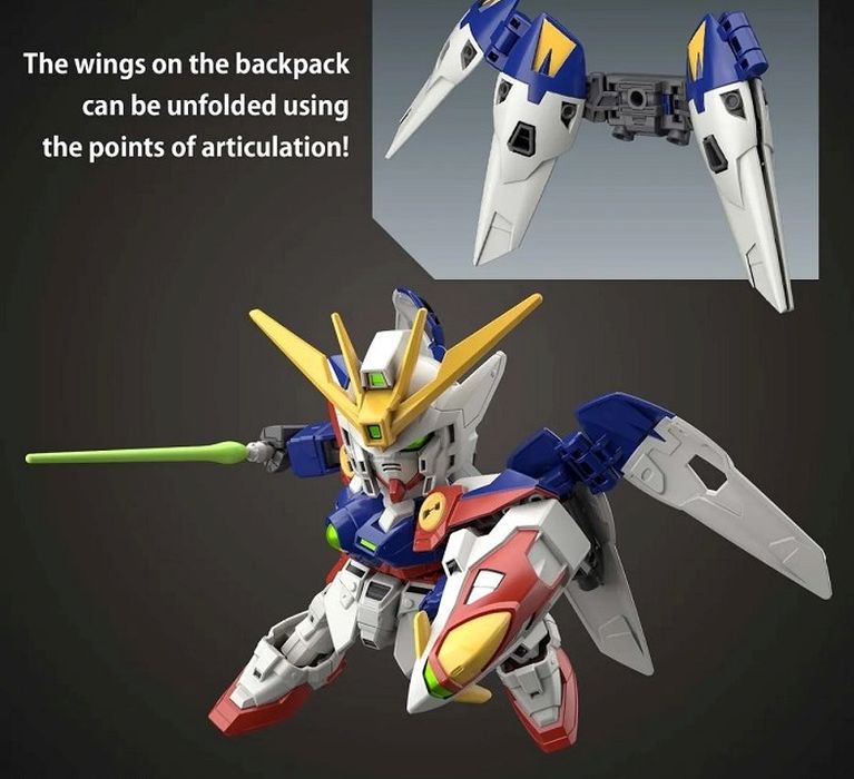 Bandai SD Gundam EX-Standard Wing Gundam Zero #18 - image 4