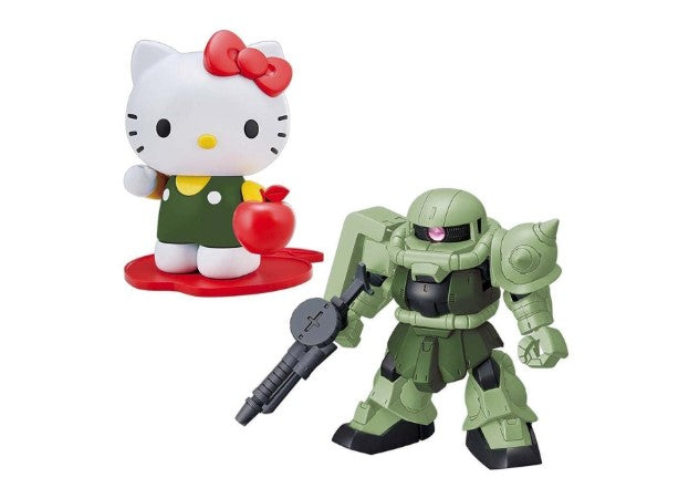 Bandai SD Gundam Cross Silhouette Hello Kitty / Zaku II