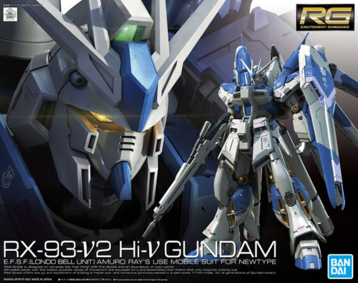 Bandai RG 1/144 RX-93-v2 Hi-Nu Gundam - image 5