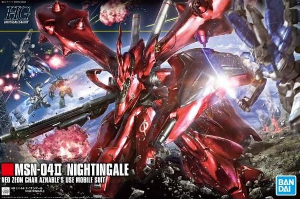 Bandai HGUC 1/144 MSN-04II Nightingale #240 - image 5