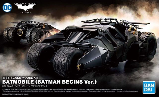 Bandai Spirits 1/35 Batmobile Batman Begins Ver. - image 5