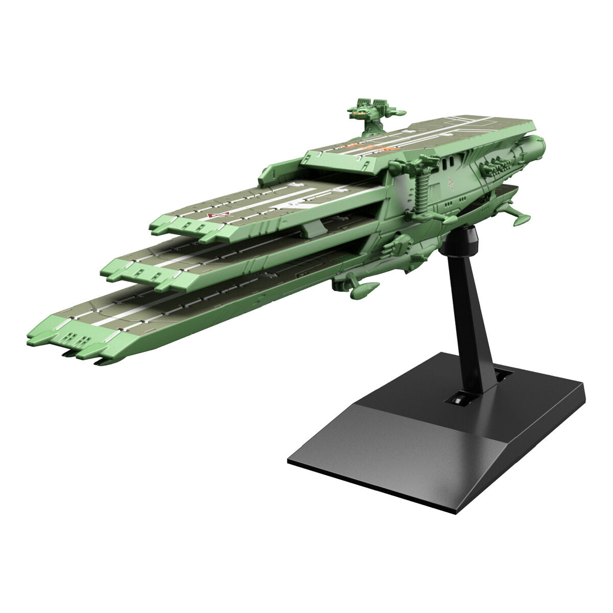 Bandai Space Battleship Yamato 2205 Mecha Collection #02 Gaiperon-Class Multi-Deck Carrier Balmes