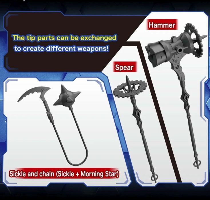 Bandai 30 Minutes Missions 30MM 1/144 Customize Weapons (Fantasy Weapon) - image 2