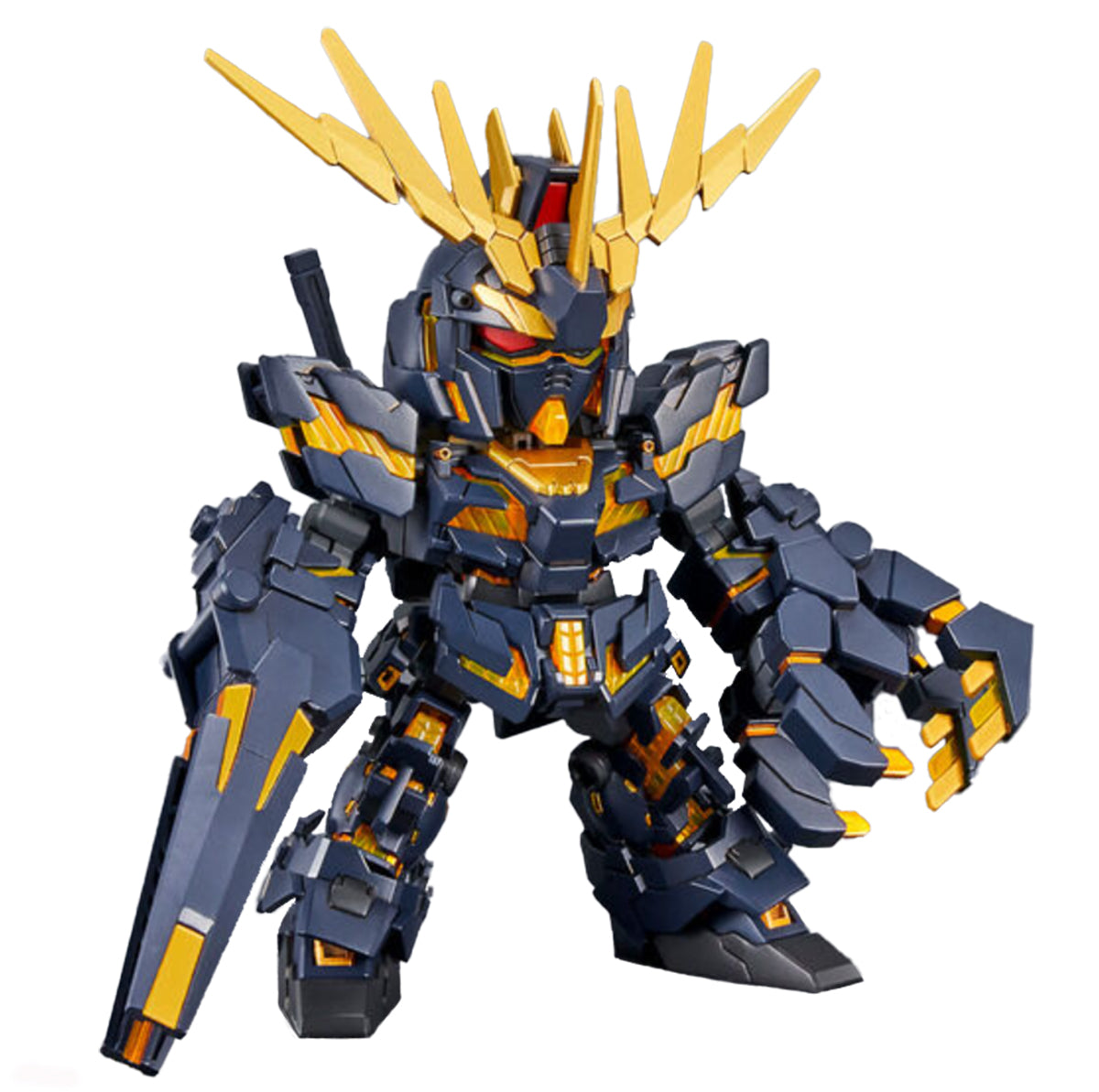 Bandai SD Gundam Cross Silhouette RX-0 Unicorn Gundam 02 Banshee Special Set