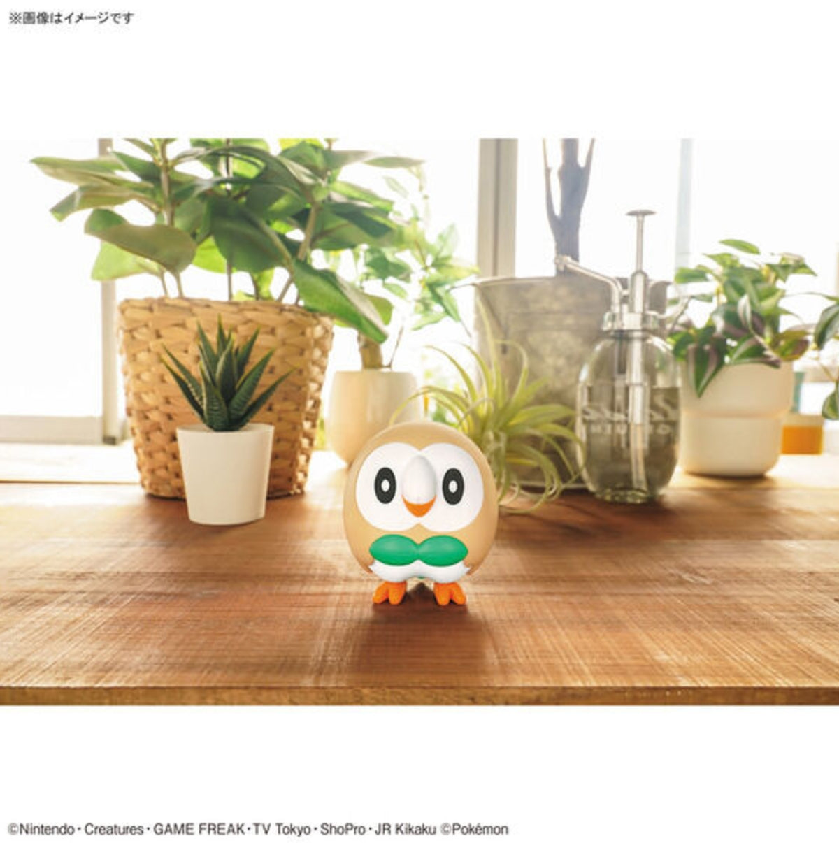 Bandai Pokemon Model Kit Quick!! #10 Rowlet - image 3