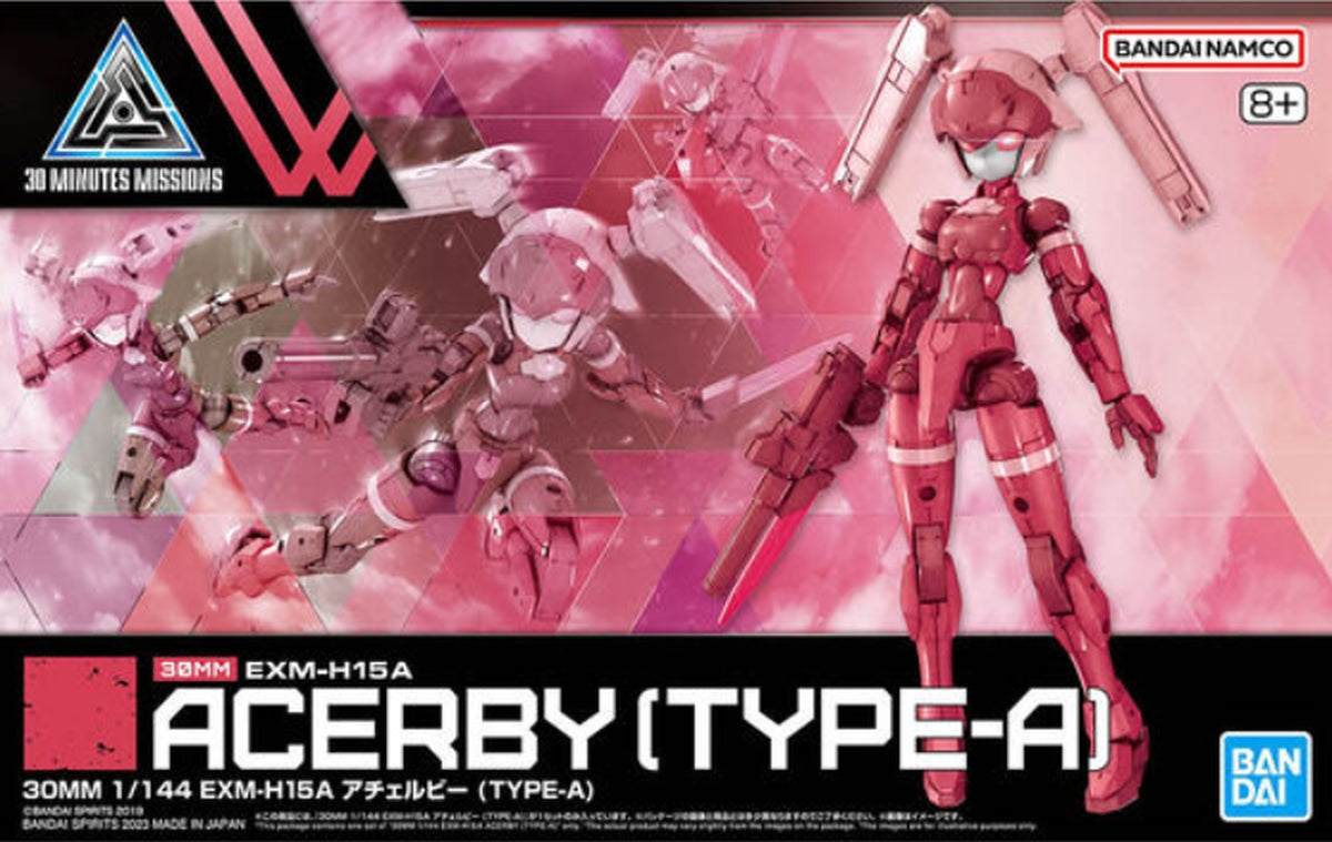 Bandai 30MM 1/144 EXM-H15A Acerby Type-A - image 5