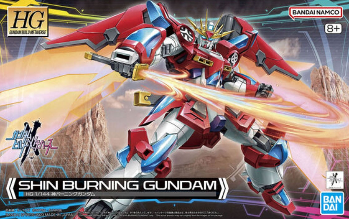 Bandai HG 1/144 Shin Burning Gundam - image 5