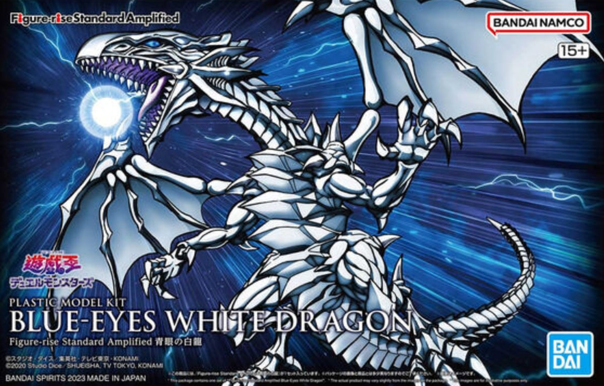 Bandai Figure-rise Standard Amplified Blue-Eyes White Dragon - image 5