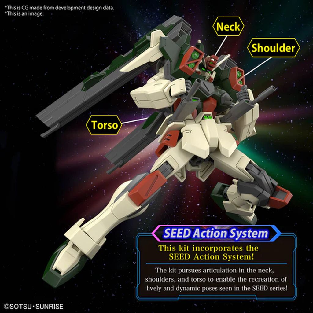 Bandai HGCE 1/144 Lightning Buster Gundam - image 4