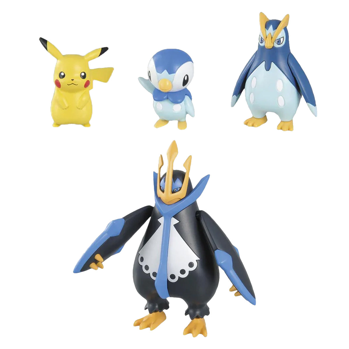 Bandai Pokemon Model Kit Empoleon Evolution Set